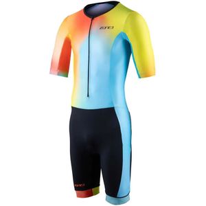 Zone3 - Activate+ - Korte Mouw Triatlonpak - 100% Gerecycled Materiaal