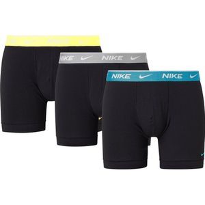 Nike 0000ke1007 Slip Boxer 3 Units Zwart S Man