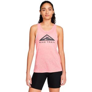 Nike Dri Fit Trail Sleeveless T-shirt Roze L Vrouw