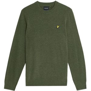 Lyle & Scott - KN2114VC - Gebreide Trui - Zacht - Ronde Hals - Lamswolmix