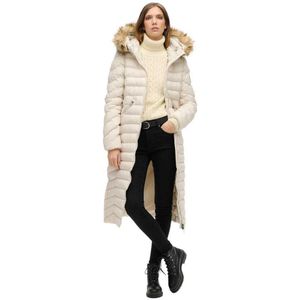 Superdry Fuji Faux Fur Longline Jas