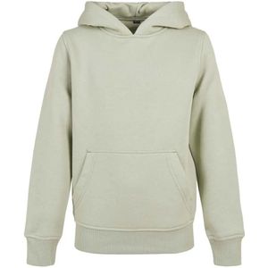 Build Your Brand - Basic Hoodie - Kids - Geborstelde Fleece - 300 g/m²