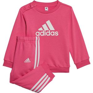 Adidas Bos Jogger Ft Set Roze 9-12 Months Meisje