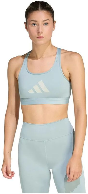 Adidas Powerreact Graphic Sportbeha Met Medium Impact