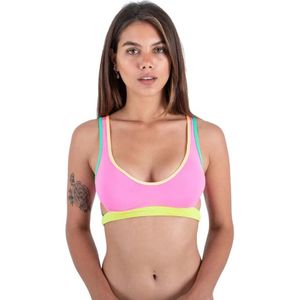 Hurley Around The Block - Bikinitop - Colorblock - Hoogwaardige Materialen