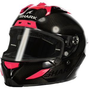 SHARK - Aeron Carbon Skin - Integraalhelm - Koolstofvezel - Zwart