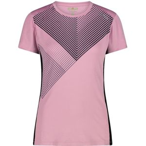 Cmp 33n6376 Short Sleeve T-shirt Roze XS Vrouw