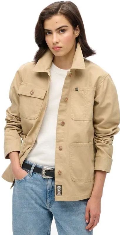 Superdry - Chore-jack - Dames - Geborduurd - Casual Pasvorm