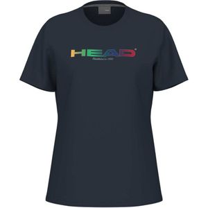 Head Racket Rainbow T-shirt Met Korte Mouwen