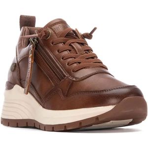 Refresh - 17293802-CAMEL - Casual Schoenen - Bruin - Veters en Ritssluiting