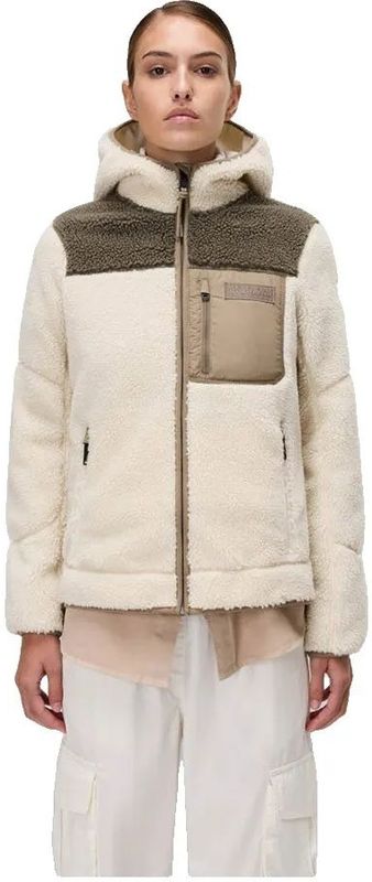Napapijri - Yupik OG H - Fleece Hoodie - Beige