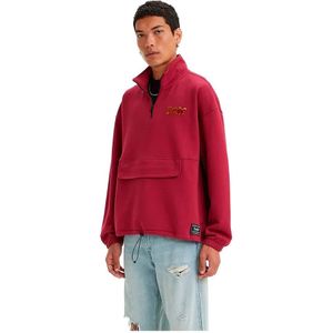 Hoodie - Relaxte Pasvorm - Katoen - Oud Engels Logo