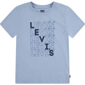 Levi´s ® Kids Loud Short Sleeve T-shirt Blauw 10 Years