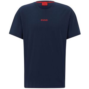 Hugo Linked 10241810 02 Short Sleeve T-shirt Pyjama Blauw XL Man