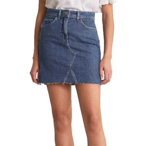 Salsa Jeans Push In Secret Glamour Denim Mini Skirt Blauw 28 Vrouw