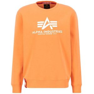Alpha Industries Basic Sweatshirt Oranje L Man