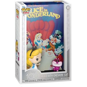 Funko Disney´s 100th Anniversary Pop! Movie Poster & Figure Alice In Wonderland 9 Cm Goud