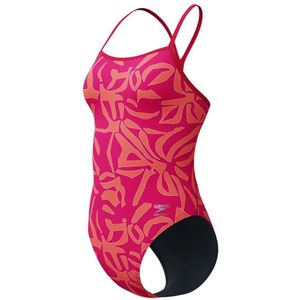Speedo Fl Printed V-back 2.0 Zwemkleding