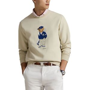 Polo Ralph Lauren - Sweatshirt - Ronde Hals - Lange Mouwen - Polo Beer Print