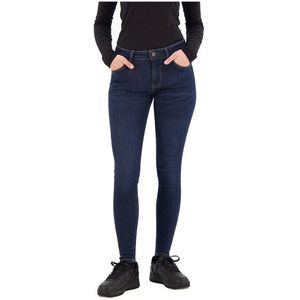 Superdry Mid Rise Skinny Jeans Blauw 25 / 30 Vrouw