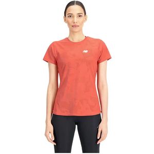 New Balance Q Speed Jacquard T-shirt Met Korte Mouwen
