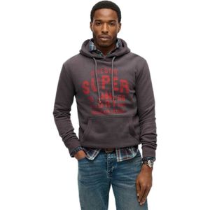 Superdry - Work Shop Hoodie - Herenhoodie - Capuchon