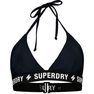 Superdry Code Triangle Elastic Top Swimsuit Zwart XS Vrouw