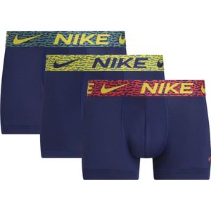 Nike - Dri-FIT Es Trunk - Boxershorts - Blauw - 3 Eenheden