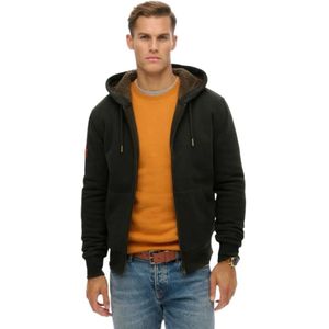 Superdry Borg Lined Sweatshirt Met Rits