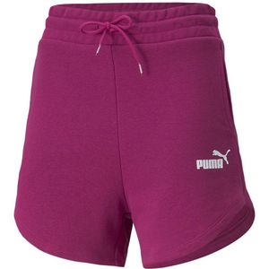 Puma Ess 5´´ High Waist Shorts Paars,Roze S Vrouw