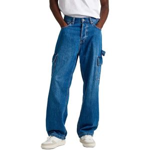 Pepe Jeansvoor mannen. PM207648 Jeans Utility grijs (31/32), Blauw, Casual, Katoen, Denim