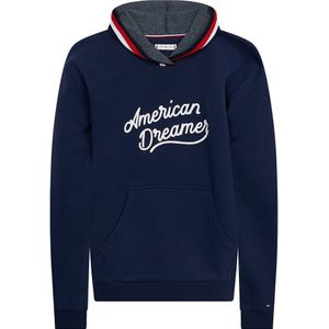 Tommy Hilfiger Recycled Cotton Hoodie Blauw M Man