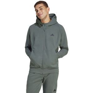Adidas Z.n.e Wtr Full Zip Sweatshirt Grijs XL Man