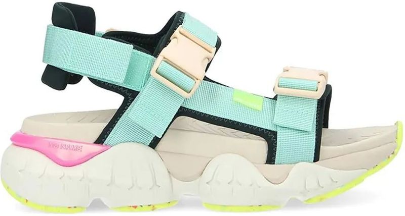 No Name - KRAZEE SANDALE - Sandalen - Oranje - Spandex en Nylon