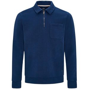 Hackett Pocket Half Zip Sweatshirt Blauw S Man