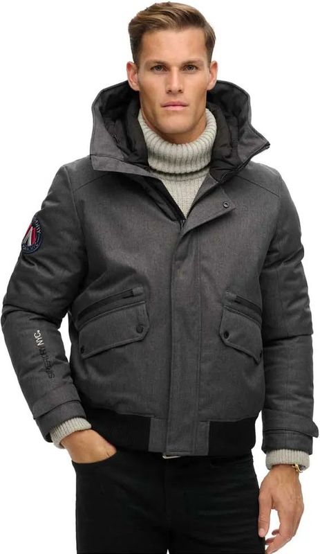 Superdry - City Tweed - Aviatorjack - Stoere Pasvorm - Waterafstotend