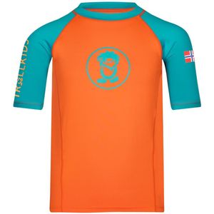 Trollkids Kvalvika Short Sleeve T-shirt Oranje 164 cm