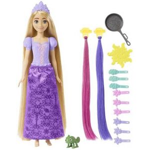 Disney Princess Rapunzel Magic Hairstyles Doll Paars