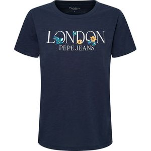 Pepe Jeans Velvet T-shirt Met Korte Mouwen