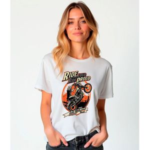 Kruskis Ride Loud T-shirt Met Korte Mouwen