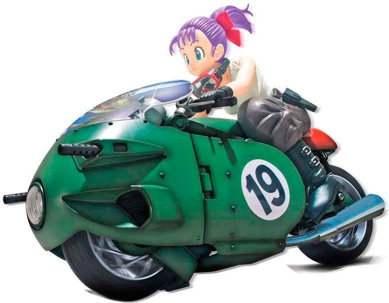 Bandai Dragon Ball Bulma Variable N19 Motorfiets Modelbouwfiguur 16 Cm