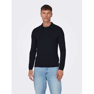 Only & Sons Wyler Life Reg 14 Long Sleeve Polo Blauw L Man