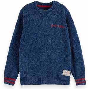 Scotch & Soda Regular Fit Velvet Chenille Trui