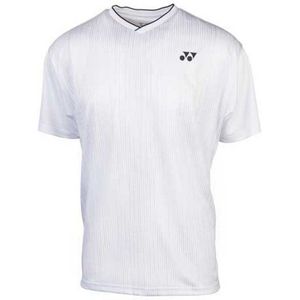 Yonex Crew Neck Short Sleeve T-shirt Wit L Man