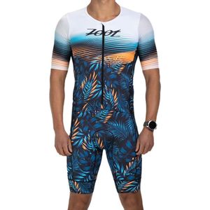 Zoot Ltd Tri Aero Racesuit Short Sleeve Trisuit Veelkleurig 2XL Man