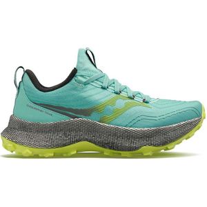 Saucony Endorphin Trail Running Shoes Blauw EU 40 1/2 Vrouw