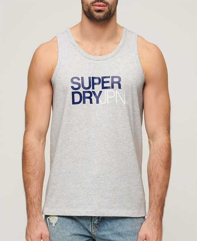 Sportswear - Relaxed Vest Top - T-shirt - Zwart - Katoen