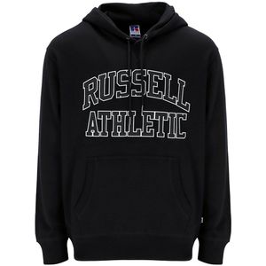 Russell Athletic E36072 Center Hoodie Zwart L Man