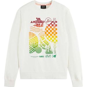 Scotch & Soda Chest Artwork Sweatshirt