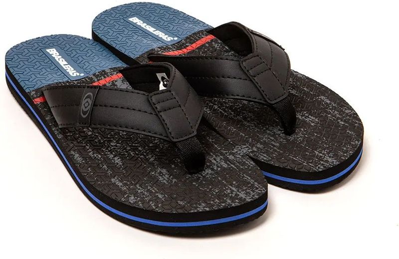 Brasileras - Ocean - Strand- en Zwembadslippers - Zwart - EVA-zool